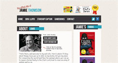 Desktop Screenshot of jamiethomson.com